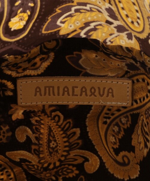Steven Alan(スティーブンアラン)の「<AMIACALVA>PAISLEY BAG MEDIUM/ショルダーバッグ(ショルダーバッグ・レディース・ダークブラウン・FREE)」の9枚目の写真