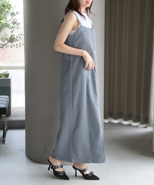 SETUP7(セットアップセブン)の「【SETUP7】ポインテッドトゥ ベルト デザイン ミュール パンプス SCCH(パンプス・レディース・ホワイト/ブラック/シルバー・23cm/23.5cm/24cm)」の16枚目の写真