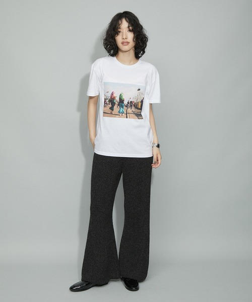 tシャツ 「ZOZO限定・多サイズ」旅するフォトT(WHITE)「Made by ZOZO」 レディース ZOZO限定・多サイズ】旅するフォトT(WHITE)≪Made by ZOZO≫（T