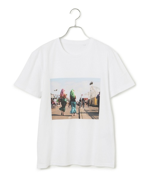 tシャツ 「ZOZO限定・多サイズ」旅するフォトT(WHITE)「Made by ZOZO」 レディース ZOZO限定・多サイズ】旅するフォトT(WHITE)≪Made by ZOZO≫（T