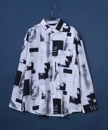 ANPAS（アンパス）の「High Function Total Pattern Print Shirt/総柄プリント シャツ イージーケア ナチュラルストレッチ（シャツ/ブラウス・メンズ）」