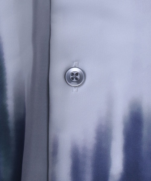 ANPAS(アンパス)の「High Function Total Pattern Print Shirt/総柄プリント シャツ イージーケア ナチュラルストレッチ(シャツ/ブラウス・メンズ・ブラック系その他2/ホワイト系その他/ブルー系その他/ブラック系その他3/ホワイト系その他2/ブラック系その他・L/M)」の9枚目の写真