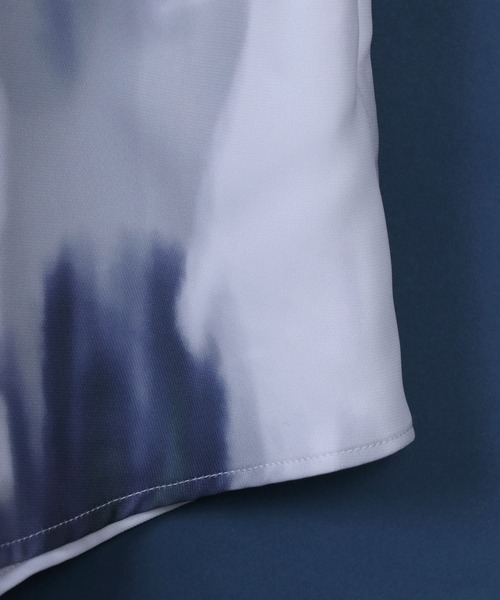 ANPAS(アンパス)の「High Function Total Pattern Print Shirt/総柄プリント シャツ イージーケア ナチュラルストレッチ(シャツ/ブラウス・メンズ・ブラック系その他2/ホワイト系その他/ブルー系その他/ブラック系その他3/ホワイト系その他2/ブラック系その他・L/M)」の12枚目の写真