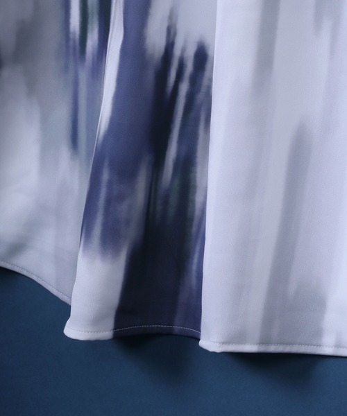 ANPAS(アンパス)の「High Function Total Pattern Print Shirt/総柄プリント シャツ イージーケア ナチュラルストレッチ(シャツ/ブラウス・メンズ・ブラック系その他2/ホワイト系その他/ブルー系その他/ブラック系その他3/ホワイト系その他2/ブラック系その他・L/M)」の13枚目の写真