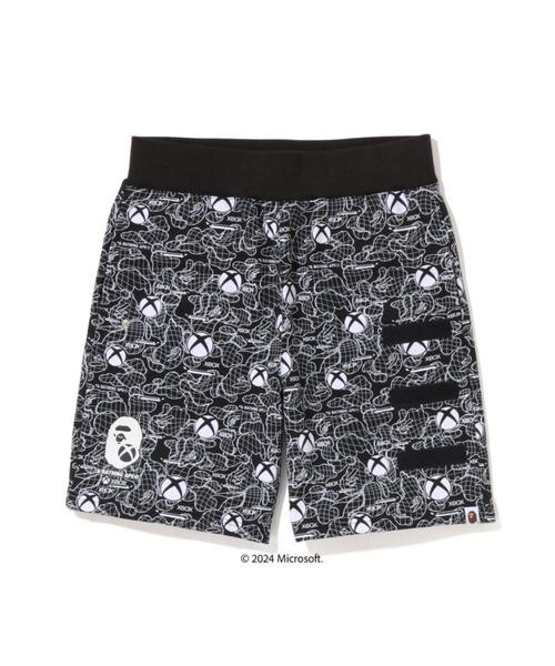 【限定コラボ】BAPE X XBOX CAMO SWEAT SHORTS BAPE X XBOX 】 CAMO SWEAT SHORTS | bape.com