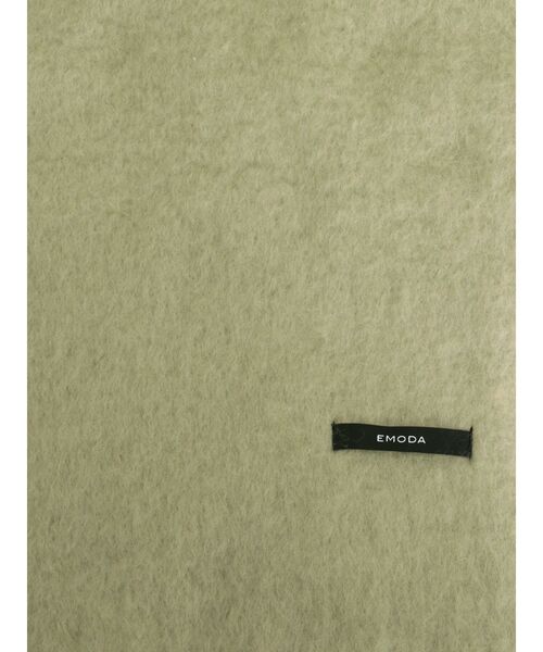 EMODA（エモダ）の「ボリュームフリンジマフラー（マフラー・レディース・グリーン/グレー/アイボリー・FREE）」の18枚目の写真