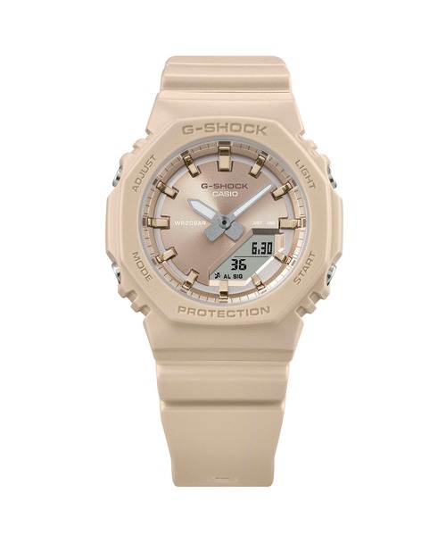 G-SHOCK(ジーショック)の「GMA-P2100シリーズ / GMA-P2100ST-9AJF(アナログ腕時計・レディース・シャンパン・FREE)」の3枚目の写真