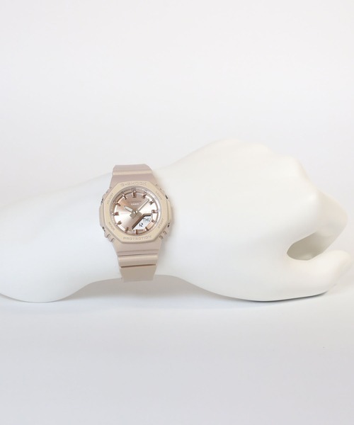G-SHOCK(ジーショック)の「GMA-P2100シリーズ / GMA-P2100ST-9AJF(アナログ腕時計・レディース・シャンパン・FREE)」の18枚目の写真