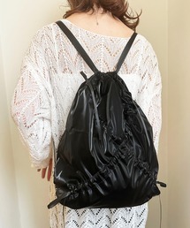 styiro（スタイロ）の「フロントギャザーリュック/ナップサック（バックパック/リュック）」