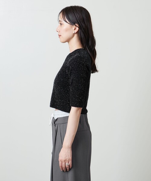 MARW UNITED ARROWS(マルゥ ユナイテッドアローズ)の「<MARW UNITED ARROWS>グリッター ニットプルオーバー(ニット/セーター・レディース・ネイビー/ダークグレー・FREE)」の11枚目の写真