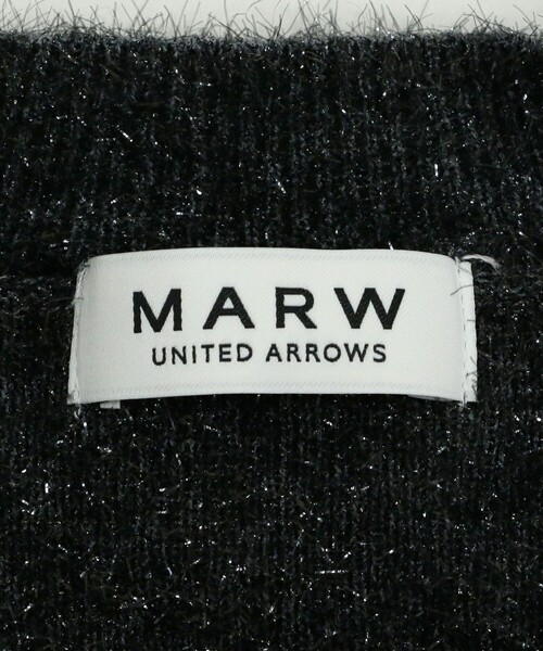 MARW UNITED ARROWS(マルゥ ユナイテッドアローズ)の「<MARW UNITED ARROWS>グリッター ニットプルオーバー(ニット/セーター・レディース・ネイビー/ダークグレー・FREE)」の17枚目の写真