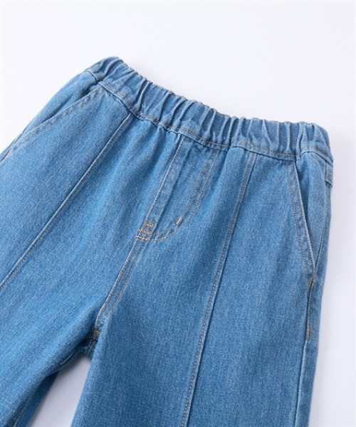 QUNTSTYLE(キュントスタイル)の「取り外し可能なサスペンダー付きパンツ(その他パンツ・キッズ・ネイビー/オフホワイト/ブルー・110/120/130/140/150/160/100)」の4枚目の写真