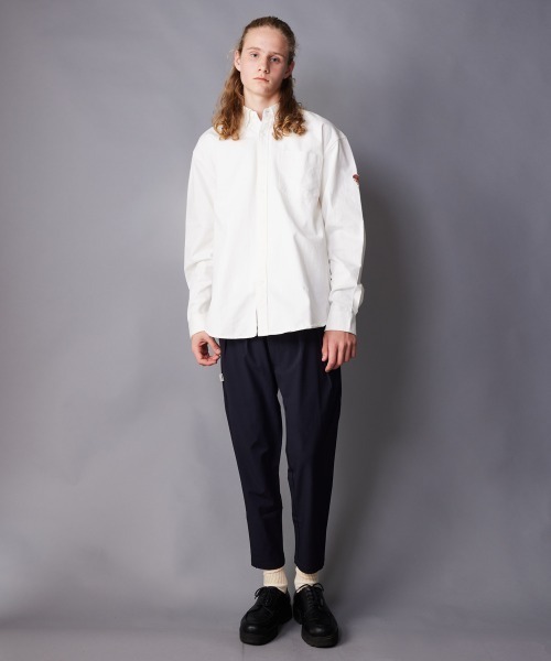 rehacer（レアセル）の「rehacer : Heavy Weight Cotton Loose Shirt with Flower Heart（シャツ/ブラウス・メンズ・ホワイト/ブラウン/ブラック・SMALL/MEDIUM/LARGE/X-LARGE）」の7枚目の写真