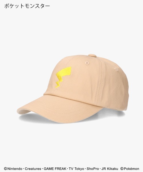 OVERRIDE（オーバーライド）の「【別注】ポケモン ピカチュウ アイコン キャップ キッズ（キャップ・キッズ・ベージュ/ネイビー/ライトベージュ・53-55cm）」の12枚目の写真