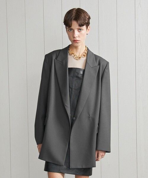 ジャケット・アウター BEAUTY&YOUTH ARROWS BEAUTY&YOUTH UNITED ARROWS｜シアー ノーカラー ジャケット