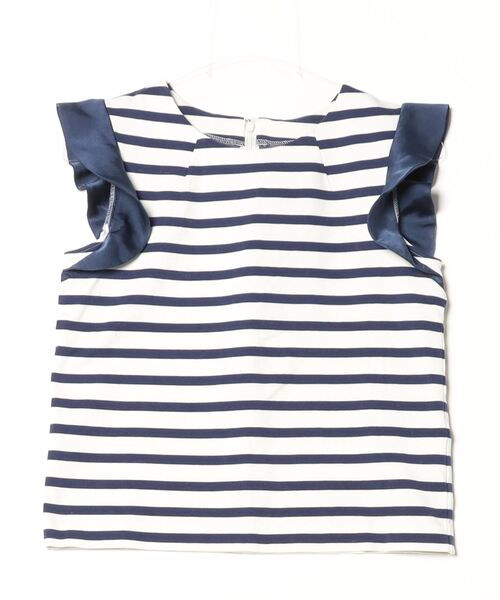 セール/ブランド古着】ボーダー柄半袖カットソー（Tシャツ/カットソー 