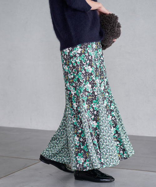 IENA（イエナ）の「Deveaux Flower Mixスカート（スカート）」 - WEAR