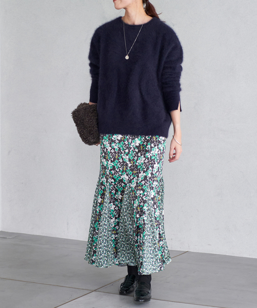IENA（イエナ）の「Deveaux Flower Mixスカート（スカート）」 - WEAR