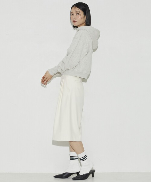 Firsthand（ファーストハンド）の「MA Firsthand/マ ファーストハンド LOGO HOODIE / ロゴフーディ / プルオーバーパーカー（パーカー・レディース・ブラック/オフホワイト/レッド/ネイビー・ﾌﾘ-）」の10枚目の写真