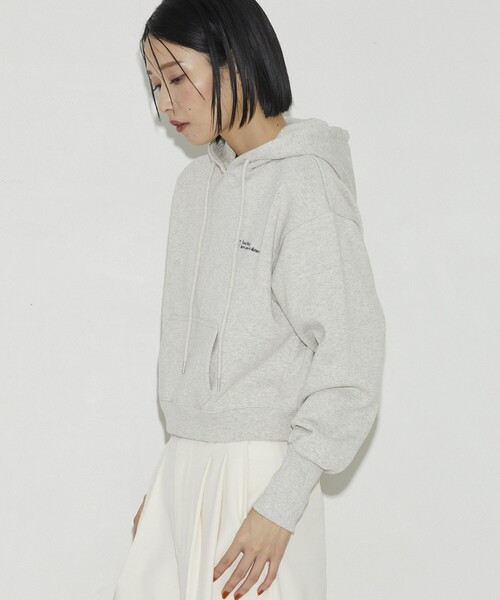 Firsthand（ファーストハンド）の「MA Firsthand/マ ファーストハンド LOGO HOODIE / ロゴフーディ / プルオーバーパーカー（パーカー・レディース・ブラック/オフホワイト/レッド/ネイビー・ﾌﾘ-）」の15枚目の写真
