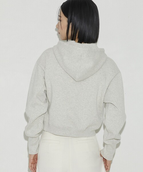 Firsthand（ファーストハンド）の「MA Firsthand/マ ファーストハンド LOGO HOODIE / ロゴフーディ / プルオーバーパーカー（パーカー・レディース・ブラック/オフホワイト/レッド/ネイビー・ﾌﾘ-）」の16枚目の写真