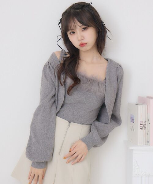 【25SS/新品タグ付き/28,600円】チュチュキャミニット 25SS/新品タグ付き/28,600円】チュチュキャミニット