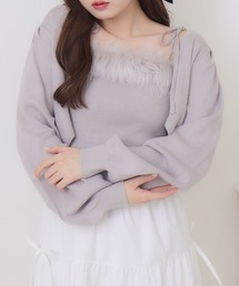 【セットアイテム】ファー付きキャミNTSET