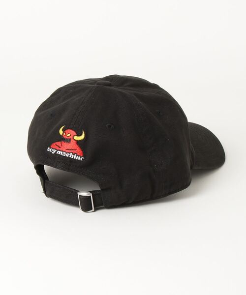 TOY　MACHINE（トイ　マシーン）の「TOY MACHINE/トイマシーン キッズ キャップ 6CAP TMC TYPO C.TWILL 6P 243045003（キャップ・キッズ・ブラック/ブラウン/ネイビー・55-57cm）」の4枚目の写真