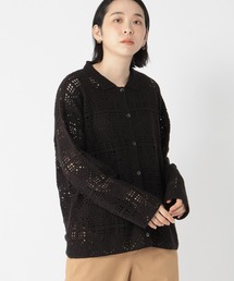 studio CLIP | 《days》ニットレースジャケット(その他アウター)