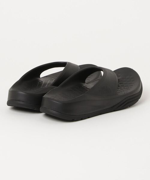 THE NORTH FACE（ザノースフェイス）の「THE NORTH FACE / ザ・ノース・フェイス：RE-Activ Flip：NF52353[WAX]（サンダル・メンズ・ブラック・US7/US8）」の2枚目の写真