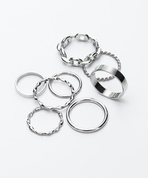 ciite' | シルバーリング8セット / silver ring 8set(リング)