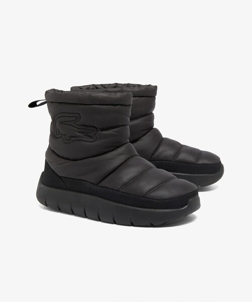 LACOSTE（ラコステ）の「ウィメンズ SERVE SLIPPER MID 2241CFA / 中綿キルティング ウィンターブーツ（ブーツ・レディース・ブラック×ブラック・23.5cm/22.5cm/24.0cm/25.0cm）」の15枚目の写真