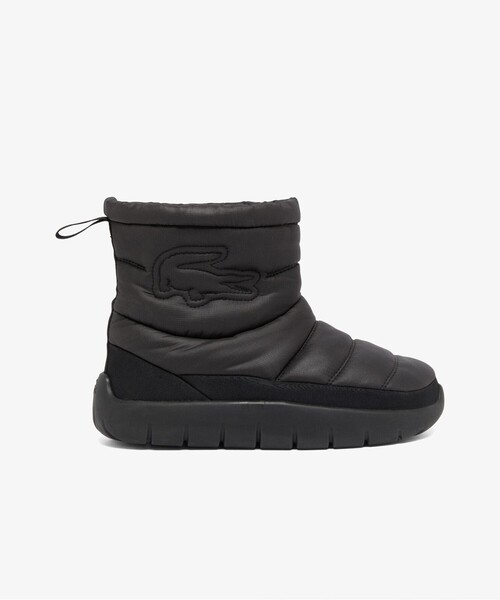 LACOSTE（ラコステ）の「ウィメンズ SERVE SLIPPER MID 2241CFA / 中綿キルティング ウィンターブーツ（ブーツ・レディース・ブラック×ブラック・23.5cm/22.5cm/24.0cm/25.0cm）」の16枚目の写真