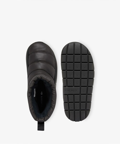 LACOSTE（ラコステ）の「ウィメンズ SERVE SLIPPER MID 2241CFA / 中綿キルティング ウィンターブーツ（ブーツ・レディース・ブラック×ブラック・23.5cm/22.5cm/24.0cm/25.0cm）」の18枚目の写真