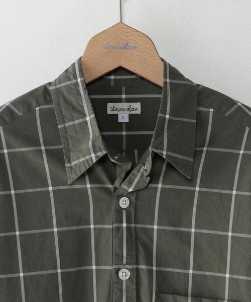 Steven Alan(スティーブンアラン)の「<Steven Alan> WD/PANE RV/SM REG/シャツ◆(シャツ/ブラウス・メンズ・オリーブ・MEDIUM/SMALL/LARGE/X-LARGE)」の3枚目の写真