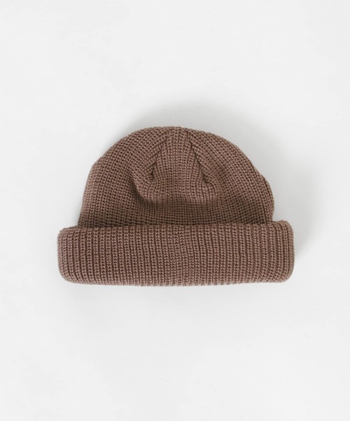 KIJIMA TAKAYUKI（キジマ　タカユキ）の「KIJIMA TAKAYUKI　KNIT DECK CAP（ニットキャップ/ビーニー・メンズ・グレー/ブラック/モカ・FREE）」の4枚目の写真