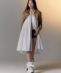 ARTS DE BASE（アートデベース）の「【ARTS DE BASEE】TRENCH CROP JACKET（トレンチコート）」