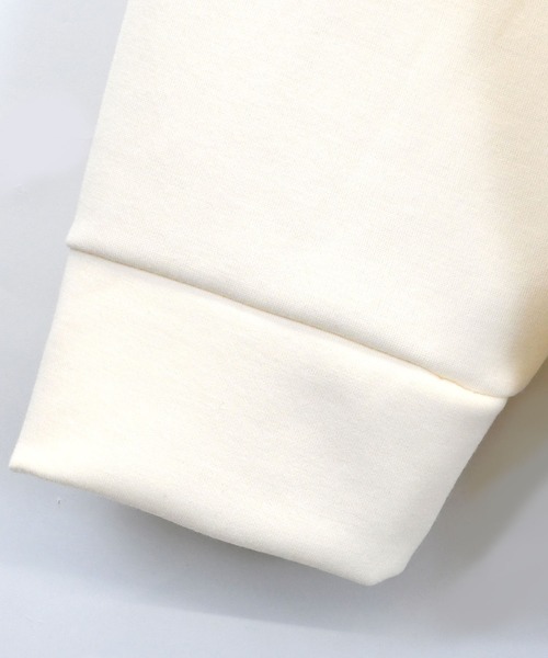 Starting Over(スターティングオーバー)の「cardboard knit stitching crew neck cutsew/ダンボールニット ステッチング クルーネック カットソー(スウェット・メンズ・ホワイト/ブラック/チャコールグレー/グレー・M/L/XL)」の8枚目の写真