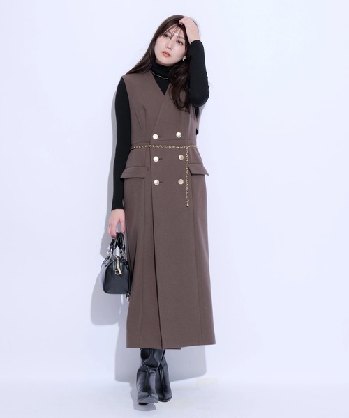マイストラーダ　大人気完売　トレンチジレワンピース Mystrada（マイストラーダ）の「トレンチジレワンピース（ワンピース
