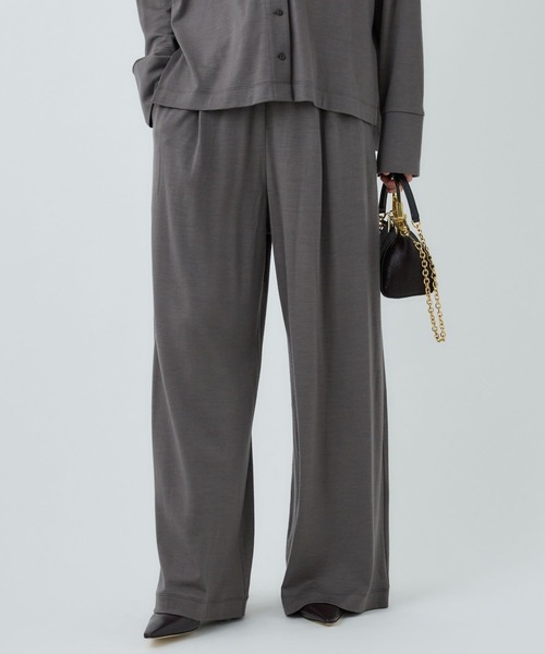 Chaos(カオス)の「Chaos(カオス)/レダールワイドパンツ 【セットアップ可】(その他パンツ・レディース・チャコール/ネイビー/モカ・FREE)」の15枚目の写真