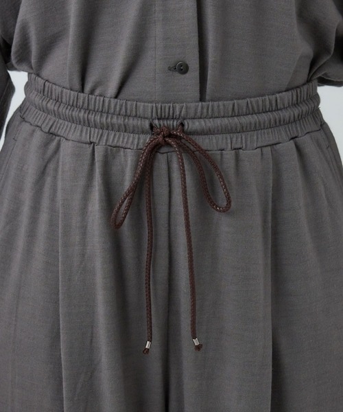 Chaos(カオス)の「Chaos(カオス)/レダールワイドパンツ 【セットアップ可】(その他パンツ・レディース・チャコール/ネイビー/モカ・FREE)」の7枚目の写真