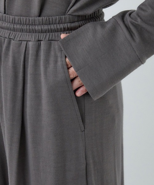 Chaos(カオス)の「Chaos(カオス)/レダールワイドパンツ 【セットアップ可】(その他パンツ・レディース・チャコール/ネイビー/モカ・FREE)」の8枚目の写真