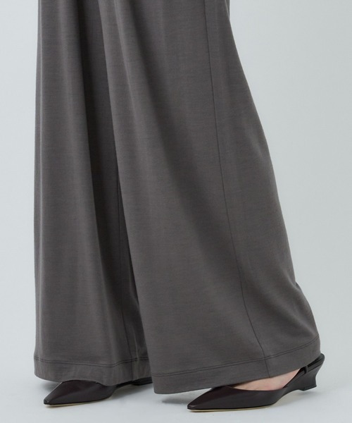Chaos(カオス)の「Chaos(カオス)/レダールワイドパンツ 【セットアップ可】(その他パンツ・レディース・チャコール/ネイビー/モカ・FREE)」の9枚目の写真