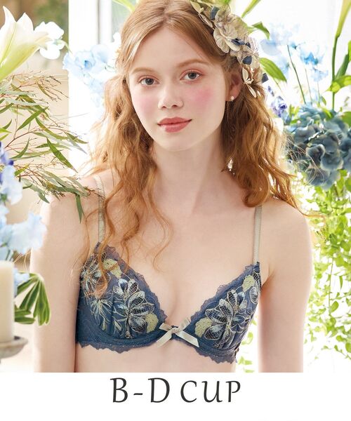 セール】イレーナ ブラジャー（B-D）＜リサマリ ミラクル谷間ブラ