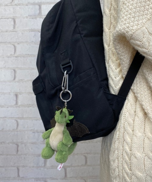 nici（ニキ）の「NICI/キーリング BB ドラゴン 10㎝　グリーン（キーホルダー・レディース・グリーン・FREE）」の2枚目の写真