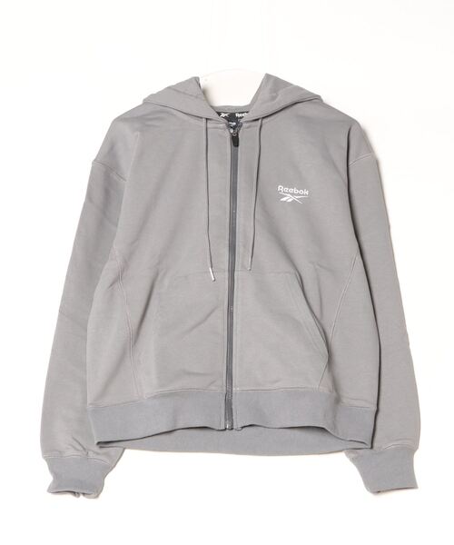 PR01.(ピーアールワン)の「Reebok ジップアップフーディ(パーカー・レディース・ライトグレー/トップグレー/グレー系その他/ホワイト・LARGE/MEDIUM/X-LARGE/SMALL)」の1枚目の写真
