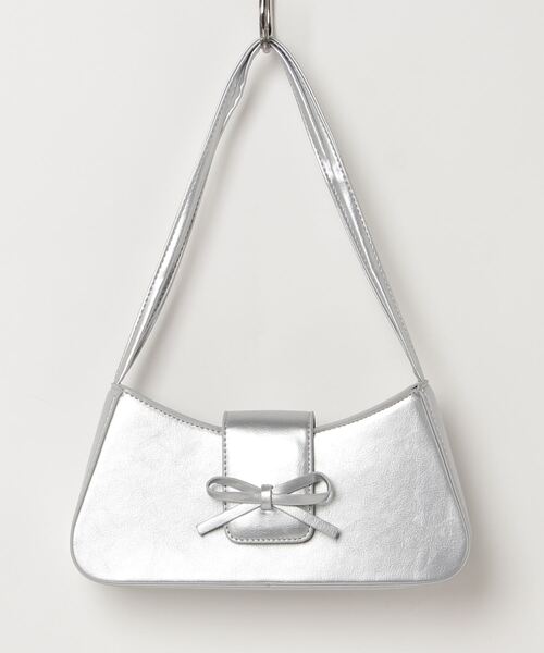 リボンモチーフショルダーバッグ 結婚式＆ドレスアップ◎（ショルダー