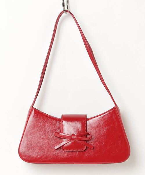 送料無料◆reformation Vittoriaショルダーリボンスエードバッグ EFOLE ショルダーバッグ バッグ Ribbon oneshoulder bag