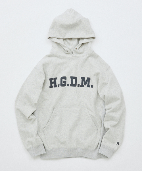 JOURNAL STANDARD(ジャーナルスタンダード)の「東野デニム × JOURNAL STANDARD / HOODIE(パーカー・メンズ・グレー/ライトグレー・SMALL/MEDIUM/LARGE)」の6枚目の写真