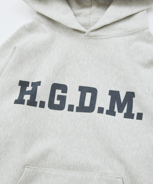 JOURNAL STANDARD(ジャーナルスタンダード)の「東野デニム × JOURNAL STANDARD / HOODIE(パーカー・メンズ・グレー/ライトグレー・SMALL/MEDIUM/LARGE)」の7枚目の写真